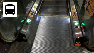 HarbourFront MRT Station CCL Singapore  Kone ECO3000 E3X Escalator [upl. by Yknip]