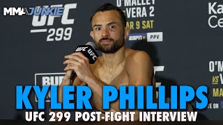 Kyler Phillips Addresses Potential Fight With Teammate Sean OMalley in Future  UFC 299 [upl. by Darian]