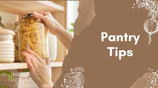 Pantry Tips from The Tightwad Gazette [upl. by Sabelle]