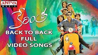 Kerintha Back To Back Video Songs  Kerintha Songs  Sumanth Aswin Sri Divya  Aditya Movies [upl. by Fezoj601]