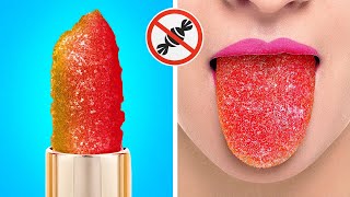 FUNNY WAYS TO SNEAK CANDIES INTO CLASS Genius Hacks And Magic Tricks By 123 Go Like [upl. by Ttelracs]