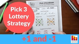 Pick 3 Lottery Strategy 1 and 1 Rundown with Mirror Numbers [upl. by Lorna]