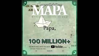 SB19 Hits 100MillionViews for MAPA Lyric Video 🙏🤩💙 [upl. by Inesita396]