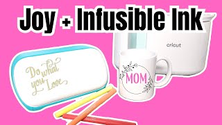 STEPBYSTEP Cricut Infusible Ink Pens  Mothers Day Gift Idea [upl. by Annayd]