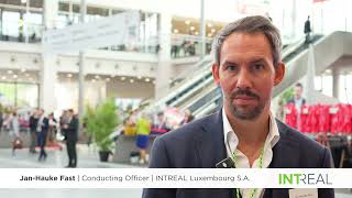 EXPOREALVideointerview mit JanHauke Fast INTREAL Luxembourg [upl. by Laurette]