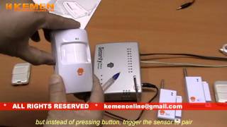 Kemen Demonstration On Chuango CG8800 Core Features [upl. by Ennovehs]