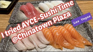 I tried AYCESushi Time In Las Vegas [upl. by Nocam]