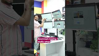 Benchmark trading studio setup  Smart Infovision Studio Setup ￼￼ [upl. by Zetta592]