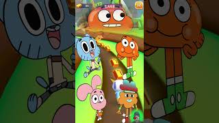 Team Omnom  Gumball Watterson 🆚 Darwin Watterson 🆚 Anais Watterson 🆚 Nicole Watterson shorts [upl. by Deth]