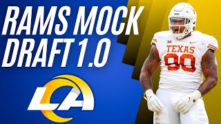 My Rams 2024 Mock Draft 10 [upl. by Atal]