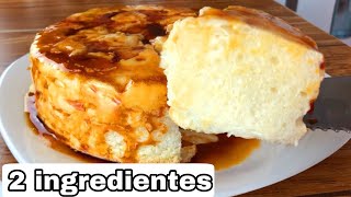 2 ÚNICOS INGREDIENTES para este postre espectacular  SIMPLEMENTE DELICIOSO 🤤 Postre de caramelo [upl. by Fair]