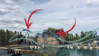 LES TESTS DE PEGASE EXPRESS CONTINUENT  Yohann au Parc Astérix 16 [upl. by Sheree]