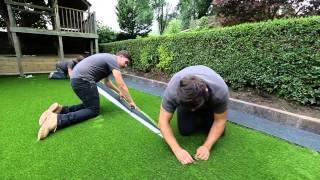 How to install artificial grass [upl. by Olleina176]