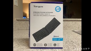 Targus Wireless Folding Keyboard [upl. by Angelica539]