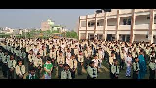 Praise him Praise him Satluj Public School Bhattu Sanskriti Haush Wonderful Prayer [upl. by Lokim383]