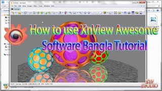 How to use XnView Awesome Software Bangla Tutorial [upl. by Varion]