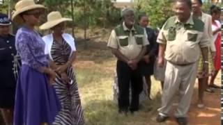 Lesotho Queen Masente Mahoto Seeiso in Swaziland for a tour [upl. by Emlen458]