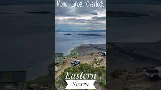 View of Mono Lake from 9000 overlook In Inyo Forest easternsierra overlanding outdoors [upl. by Amary]