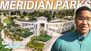 Inside a Lake Nona Community Meridian Parks by Mattamy Homes [upl. by Eihcir410]