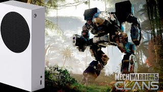 НОВАЯ ИГРА В ПОДПИСКЕ GAME PASS MECHWARRIOR 5 CLANS XBOX SERIES S [upl. by Paine]