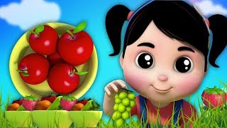 frutti canzone per bambini  filastrocche  imparare frutti nomi  rime per i bambini  Fruits Song [upl. by Bathulda62]