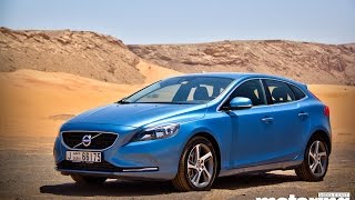 2014 Volvo V40 T5 review  Can Swedish hot hatch beat Focus ST [upl. by Eednim740]