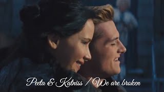 Peeta amp Katniss  We are broken [upl. by Yliab413]