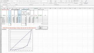 2 1 4 Tab 5 Lorenzkurve amp GiniKoeffizient in Excel [upl. by Leirda]