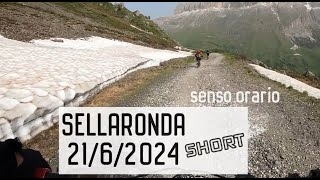 Sellaronda giro orario 2162024 SHORT [upl. by Niamrahc272]