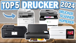 Top 5 MULTIFUNKTIONSDRUCKER 2024  Die Besten Drucker Scanner Kopierer im Vergleich [upl. by Diad]