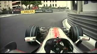 Alonso Monaco pole lap in Mclaren [upl. by Oinotnaesoj]