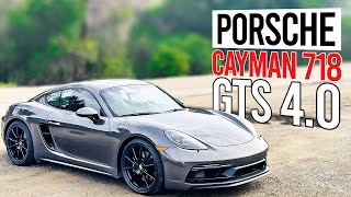 Why the 718 Cayman GTS 40 is the Best Everyday Porsche [upl. by Anirod]