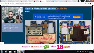 realme 6 motherboard price bd [upl. by Aerdnaek]