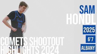 Sam Hondl 2024 Comets Shootout Basketball Highlights [upl. by Niaz]