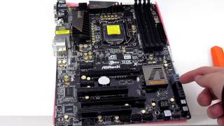 0012  ASRock Z68 Extreme3 Gen3 1155 Motherboard  Unboxing [upl. by Nahgam]