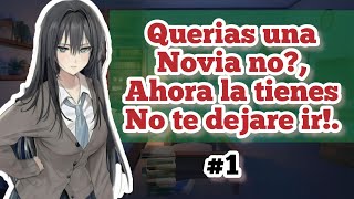 ASMR Crush TSUNDERE se vuelve YANDERE Roleplay [upl. by Relyc167]