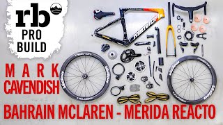 Dreambuild  Merida Reacto 2021  Team Bahrain McLaren  Mark Cavendish  World Tour Teambike [upl. by Gideon154]