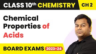 Chemical Properties of Acids  Acid Bases and Salts  Class 10 Chemistry [upl. by Osrock]