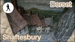 A splendid short walk down iconic Gold Hill Shaftesbury [upl. by Mathilde]