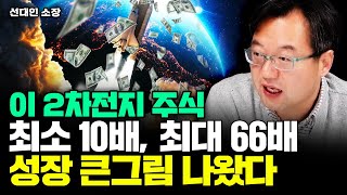 quot3배 4배 5배 된다quot 엔켐 다음 새로운 2차전지 주도주는 이 주식｜선대인 소장 5부 [upl. by Aubrette]