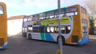 Bus Spotting at Swindon Bus Station Wiltshire 1612024 [upl. by Drhacir]