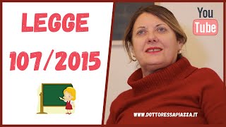 Concorso Scuola 2020  Legge 1072015 [upl. by Laamak]