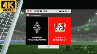 FC 25 M´gladbach vsLeverkusen Bundesliga 20242025 PS5™Realistic ULTRA Graphics 4K 60FPS [upl. by Chandra6]