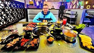 KPOT KOREAN BBQ amp HOT POT Cook Your Own Food‼️ [upl. by Enohsal]