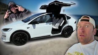 2024 TESLA MODEL X  670koni a 1000Nm  Aka Je v Skutocnosti  KOZA BOBKOV CARS [upl. by Ahsita]