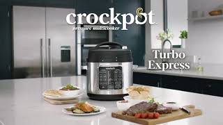 CrockPot Turbo Express 56 l multifunkční hrnec CSC062X [upl. by Apurk]