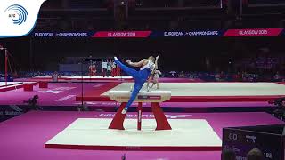 Martin GUDMUNDSSON ISL  2018 Artistic Gymnastics Europeans junior qualification pommel horse [upl. by Araj]