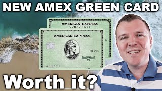 NEW AmEx Green Card UNBOXING  Card Review [upl. by Kaylil66]