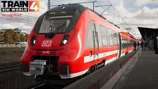 Wrong Road  Nahverkehr Dresden  BR 442  Train Sim World 4 [upl. by Annad905]