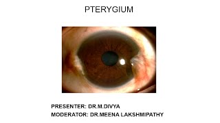 PTERYGIUM [upl. by Launam]